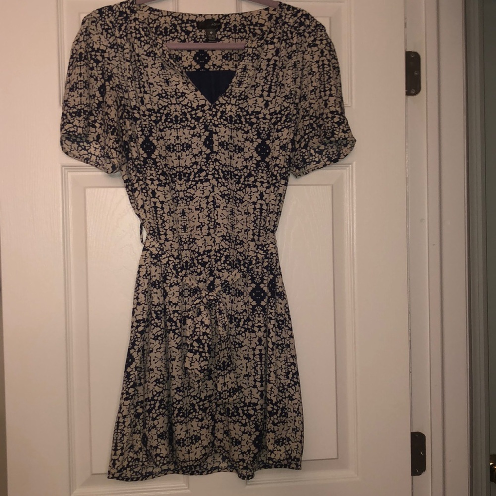 Aqua Short Sleeve Dress